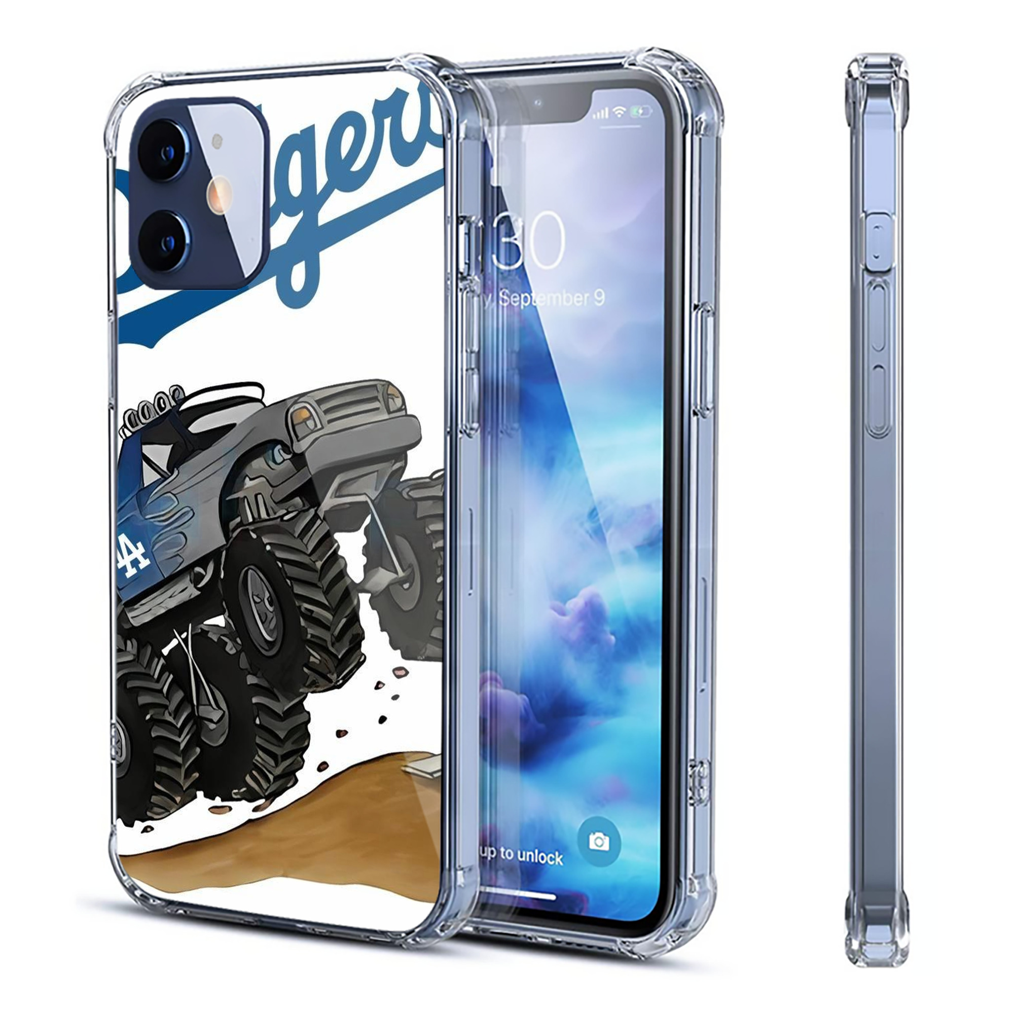  Clear IPhone 12 Case – Soft TPU With UV Print – Enhanced Drop Protection, Precise Fit, Anti-Fingerprint, Customizable Design, Scratch-Resistant, Yellow-Resistant